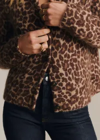 Gilet Rachel - Léopard — view 3