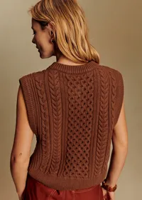 Gilet Roxane - Noisette — view 3
