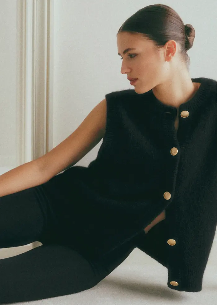 Gilet Sacha - Noir