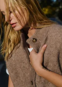 Gilet Thaissa - Taupe — view 2