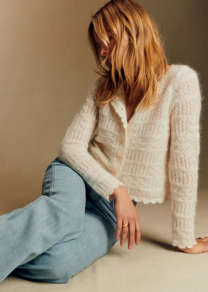 Gilet Varda - Ecru