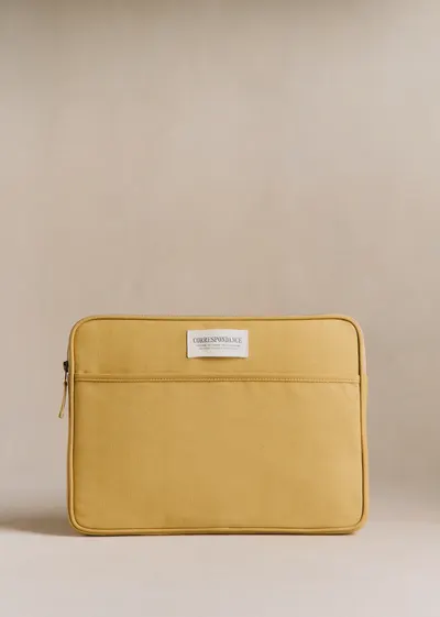 Housse d'ordinateur - Beige