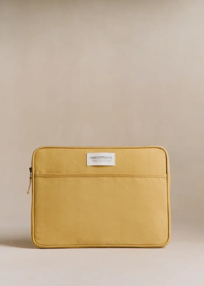 Housse d'ordinateur - Beige