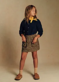 Jupe Capucine - Léopard Beige — view 2