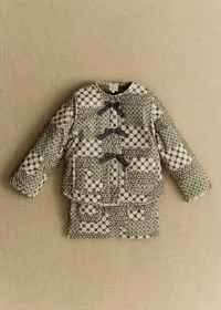 Jupe Capucine - Petit Sézane x Antoinette Poisson - Imprimé Patchwork Dominote — view 2