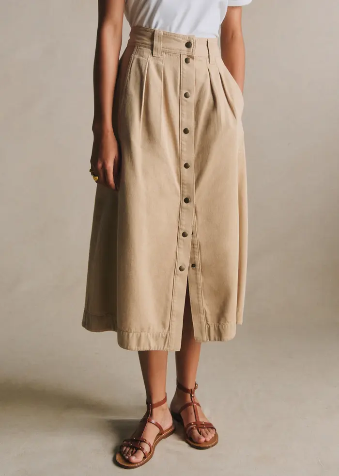 Jupe Clarina - Beige Safari