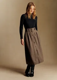 Jupe Clarine - Taupe — view 3