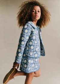 Jupe Foxy - Patchwork Fleur Pop — view 2
