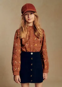 Jupe Louisa - Marine — view 4