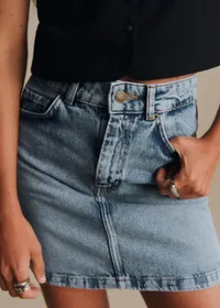 Jupe Marja - Bleu Vintage — view 2