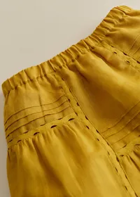 Jupe Paulette - Safran — view 3