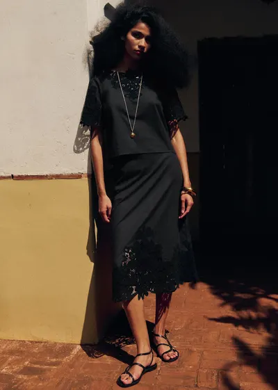 Jupe Tesya - Noir