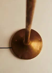 Lampadaire laiton art déco vintage - Laiton — view 5