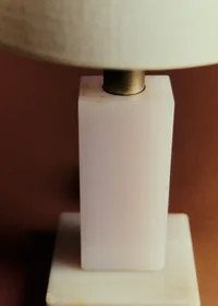 Lampe à poser vintage en onyx - Onyx — view 2
