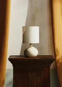 Lampe Banjo petit modèle - Écru - Abat-jour Dolce - Jute Écru — view 4