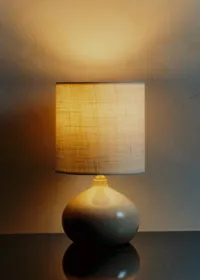Lampe Banjo petit modèle - Écru - Abat-jour Dolce - Jute Écru — view 5
