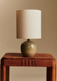 Lampe en céramique vintage - Céramique — view 2