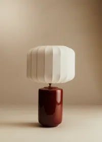 Lampe Mezzo - Caramel - Abat-jour Mezzo - Écru — view 2