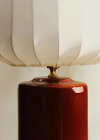 Lampe Mezzo - Caramel - Abat-jour Mezzo - Écru — view 3
