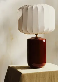 Lampe Mezzo - Caramel - Abat-jour Mezzo - Écru — view 4