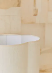 Lampe Mezzo - Crème - Abat-jour Boléro - Jute Écru — view 2