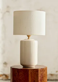 Lampe Mezzo - Crème - Abat-jour Dolce - Jute Écru — view 3