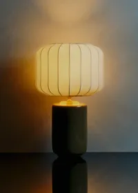 Lampe Mezzo - Sauge - Abat-jour Mezzo - Écru — view 2
