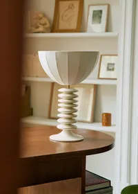 Lampe Tango - écru - Abat-jour Tango - Coton écru — view 5