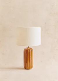 Lampe Traviata - Caramel - Abat-jour Dolce - Jute Écru — view 2