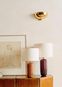Lampe Traviata - Caramel - Abat-jour Dolce - Jute Écru — view 5