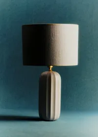 Lampe Traviata - écru - Abat-jour Dolce - Jute Écru — view 3