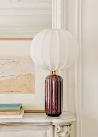Lampe Traviata - Moka - Abat-jour Sonate - Écru — view 2