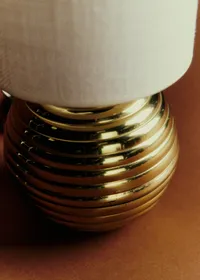 Lampe vintage doré petit modèle - Doré — view 3