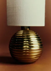 Lampe vintage doré petit modèle - Doré — view 4