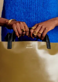 Le Cabas pratique - CAHU X SÉZANE - Kaki — view 2