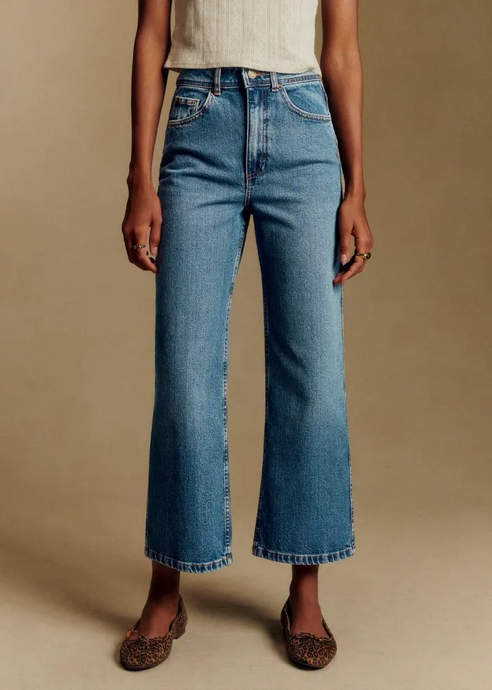 Le Crop - Bleu Denim