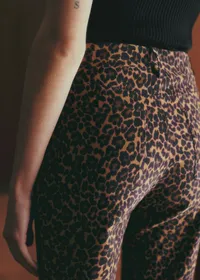 Le Flare - Imprimé Winter Leopard Big — view 3