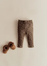 Legging Lily - Léopard Beige — view 2
