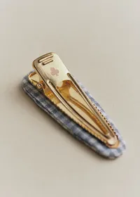 Lot de 2 barrettes - Vichy Marine — view 3
