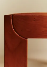 Lot de 4 chaises Luigi Gorgoni par Roche Bobois années 70 - Orme et Cuir — view 3