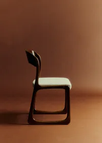 Lot de 5 chaises vintage Bauman - Chêne et hêtre teinté — view 3
