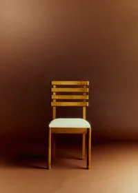 Lot de 6 chaises en chêne années 40 - Chêne teinté — view 2
