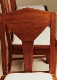 Lot de 6 chaises vintage - Bois — view 2