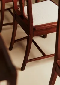 Lot de 6 chaises vintage - Bois — view 4