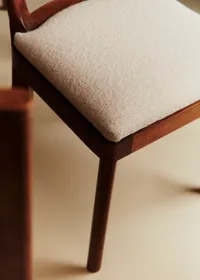 Lot de 6 chaises vintage hêtre - Hêtre teinté — view 5