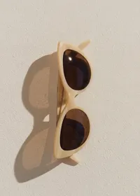 Lunettes de soleil Bianca - Ecru — view 3