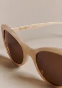 Lunettes de soleil Bianca - Ecru — view 5