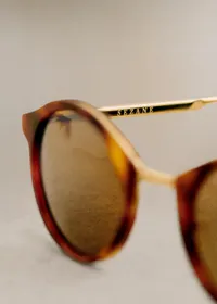 Lunettes de soleil Bonnie - Ecailles et Doré — view 3