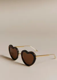 Lunettes de soleil Fiona - Ecailles et Doré — view 3
