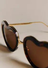 Lunettes de soleil Fiona - Ecailles et Doré — view 4